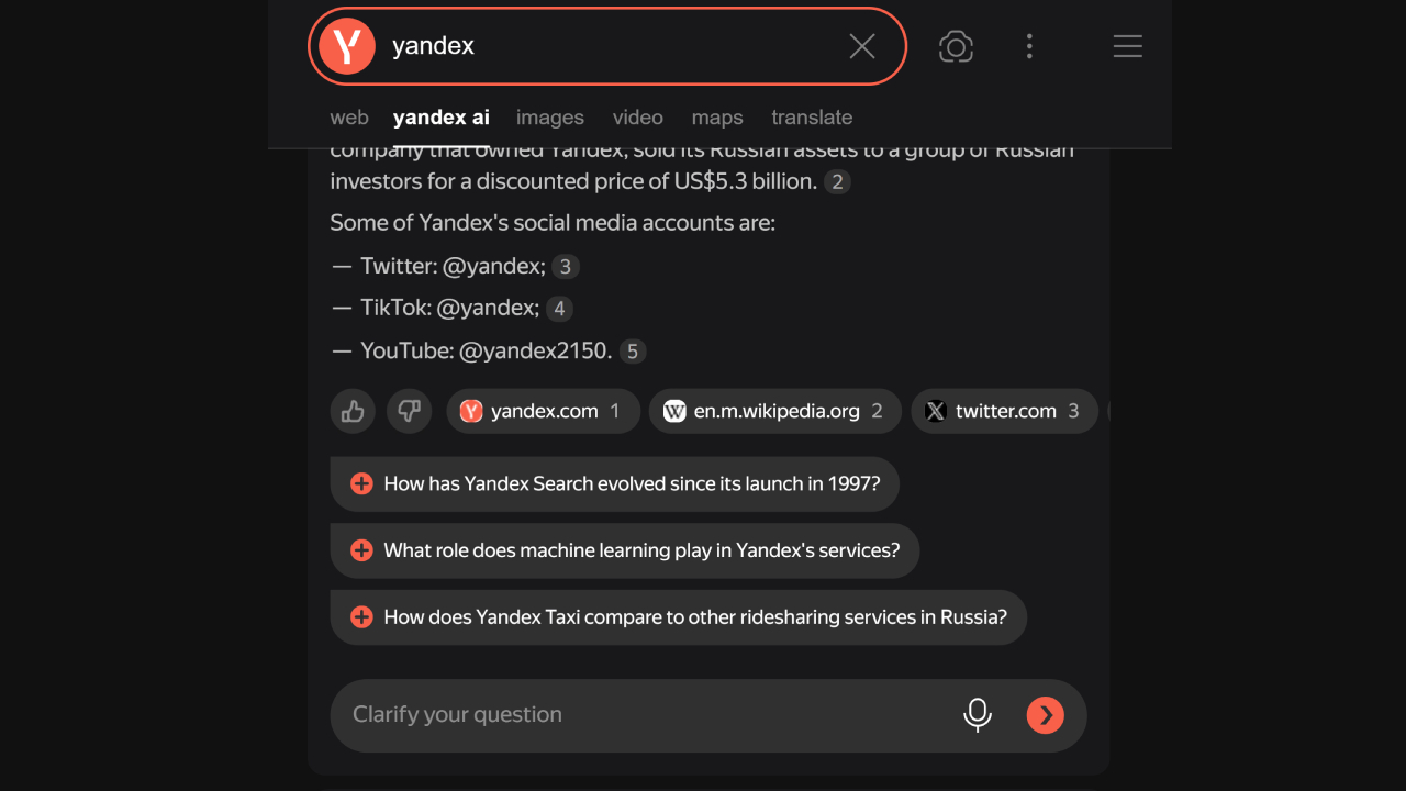 Yandex AI Rolls Out AI-Powered Search Engine Features Like Google’s AI Overviews, ChatGPT And Copilot Yandex AI Rolls Out AI Powered Search Engine Features Like Googles AI Overviews ChatGPT And Copilot